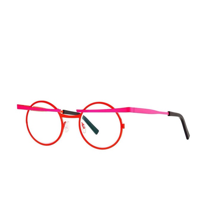 Theo Eyewear Toji 487 — Fluo Pink Orange